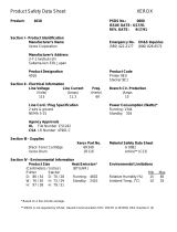 Xerox 4018 User manual