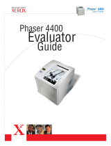 Xerox 4400 User manual