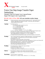 Xerox 5790 User manual