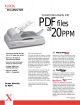 Xerox 520 User manual