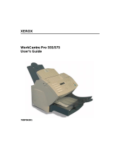 Xerox 555 User manual