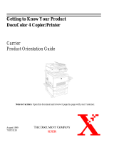 Xerox 701P31130 User manual