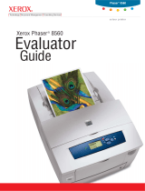 Xerox 8560 User manual