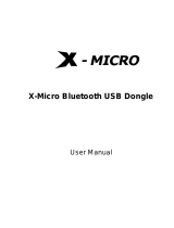 X-Micro Tech.Bluetooth USB Dongle