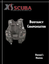XS Scuba Buoyancy Compensator User manual