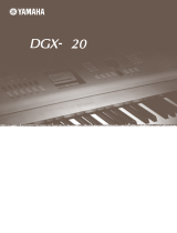 Yamaha DGX-520 User manual