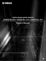 Yamaha DME8i-ES User manual