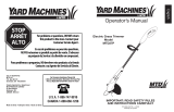 Yard Machines MTD27P User manual