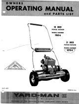 Yard-Man 1060-6 User manual