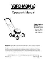 Yard-Man 11B-106C701 User manual