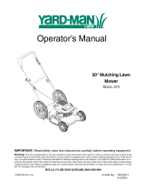 Yard-Man 573 User manual