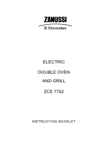 Zanussi ZCE 7702 User manual