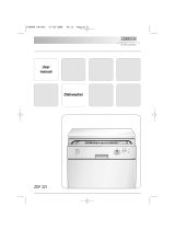 Zanussi ZDF 221 User manual