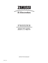 Zanussi ZEUT 6275 User manual