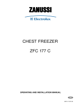 Zanussi ZFC177C User manual