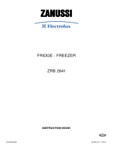 Zanussi ZRB 2641 User manual