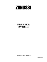 Zanussi ZVR11R User manual