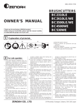 Zenoah BC2600LE User manual