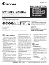 Zenoah BC2311LE User manual