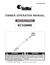 Zenoah BCX2600S User manual