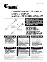 Zenoah BCZ2601S User manual