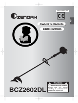 Zenoah BCZ2602DL User manual
