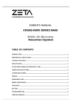 ZETA Music Systems XB-306 User manual