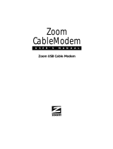 Zoom CableModem User manual