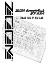 Zoom ST-224 User manual