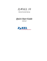 ZyXEL Communications 10 User manual