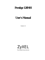 ZyXEL Communications 128MH User manual
