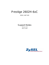 ZyXEL Communications 2602H-6XC User manual