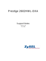 ZyXEL Communications P-2602HWL-D1A User manual