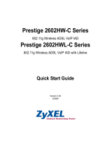 ZyXEL CommunicationsPrestige 2602H Series