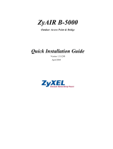 ZyXEL Communications B-5000 User manual