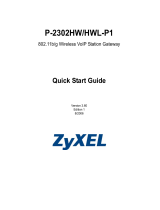 ZyXEL CommunicationsP-2302HW/HWL-P1