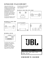 JBL E 100 Owner's manual