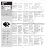 Nikon Micro-Nikkor 55mm f/2.8 User manual