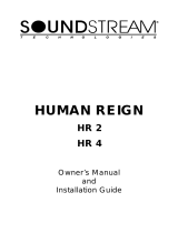 Soundstream HUMAN REIGN HR 2 Owner's manual