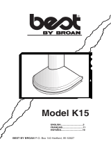 Best K15 User manual