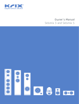 Krix Seismix 3 User manual