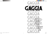 Gaggia SUP025Y Owner's manual