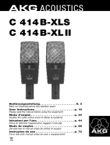 AKG Acoustics C 414B-XLS Owner's manual