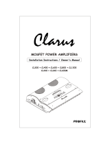 Profile Clarus CL600 User manual