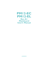 DFI PM12-EC User manual