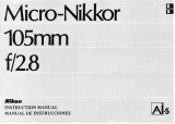 Nikon 105mm F/2.8 User manual