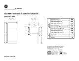 GE GTS12BBMRCC Specification