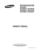 Samsung RB1944SL User manual