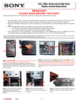 Sony VGC-RB50MA - Vaio Desktop Computer User manual