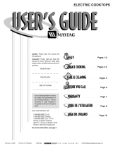 Maytag ELECTRIC COOKSTOP User manual